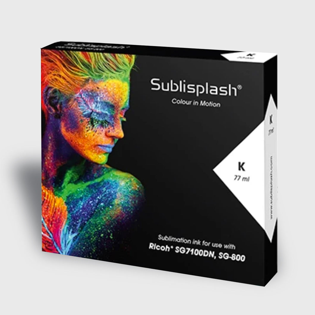 Sublisplash for Ricoh SG 7100DN and SG 800 Black High Capacity